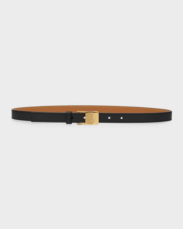 Amazona Padlock Leather & Brass Belt